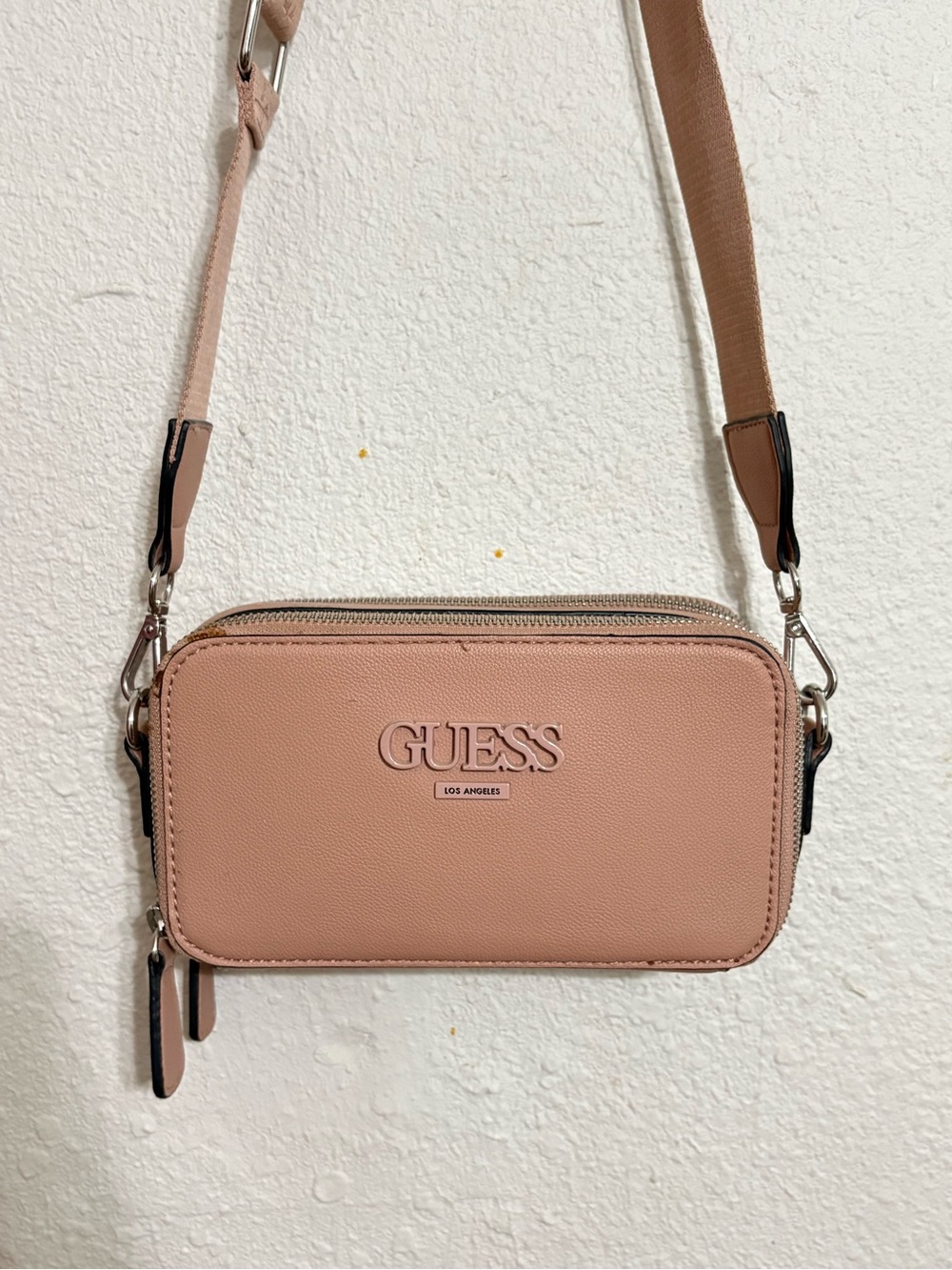 Guess mauve pink crossbody bag